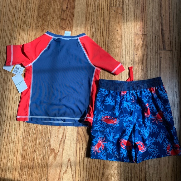 NWT Tommy Bahama Kids Bathing Suit Set, 3T - Picture 7 of 8